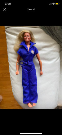 Vintage Kenner The Bionic Woman Jaime Sommers Barbie 1976