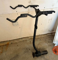 Bike carrier hitch mounted steel for 2 bikes