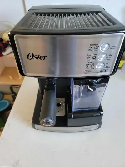 Oster espresso/latte/cappuccino machine, View more