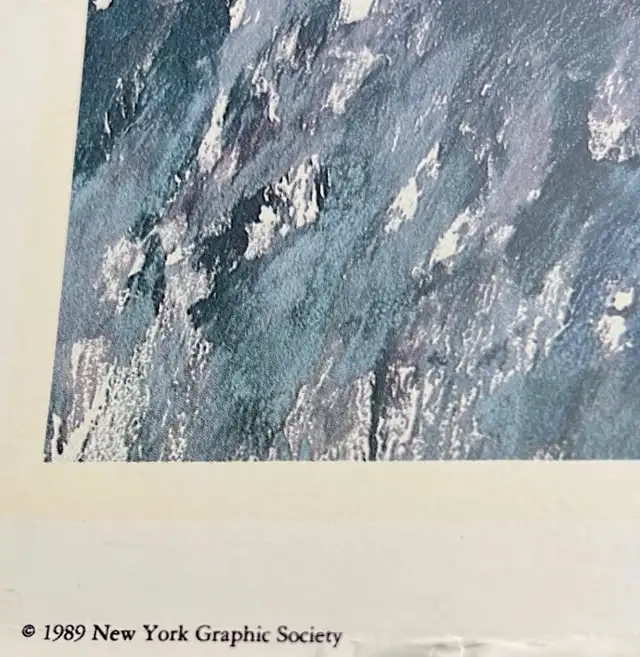 SUSAN E. HALL UNIQUE MONOTYPE ART PRINT - 1989 NY GRAPHICS - $55 in Other in Winnipeg - Image 5