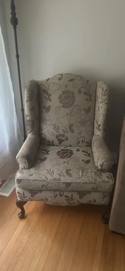 Wingback Armchair, View more