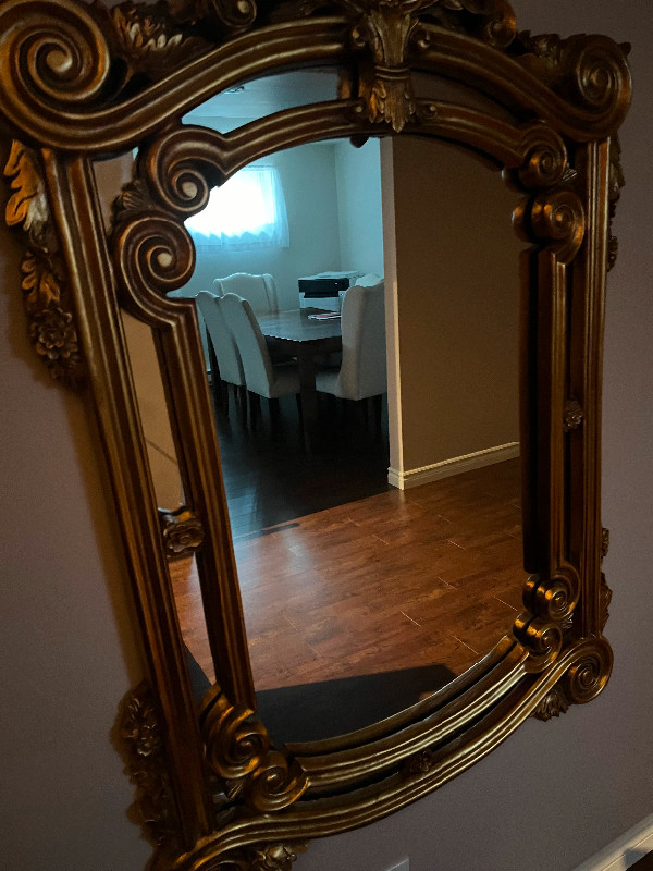 Gold antique Mirror dans Autre  à Laval/Rive Nord - Image 2