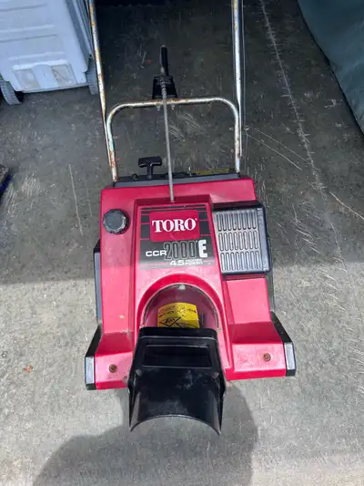 Toro Snowblower, View more