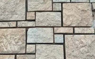 Thin Veneer on Mesh, Natural Stone, 252 sq ft, View more