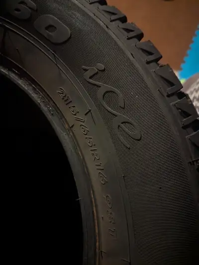 Antares winter tires 215/65R16 size 98t used only 1 season.