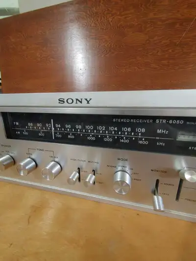 Sony STR-6050 Stereo Receiver, View more