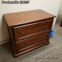 2 Drawer Lateral File Storage Cabinet, Locking