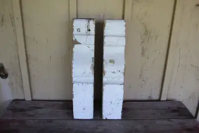 Old Pair of Wooden Corbels, View more