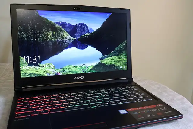 MSi GP63 Leopard Gaming Laptop in Laptops in Edmonton - Image 4