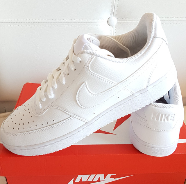 NIKE COURT VISION WHITE MEN SZ12 BRAND NEW IN BOX "SIZES 11.5-12 in Men's Shoes in Windsor Region