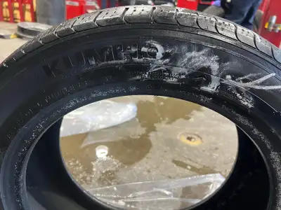 Selling a set of 215/55R17 tires in good condition. ✔️ Even tread wear ✔️ No patches or leaks ✔️ Sto...