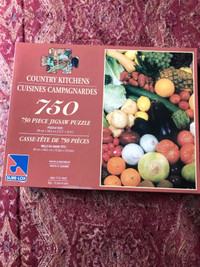 Puzzle Country Kitchens sealed jigsaw 750 pieces