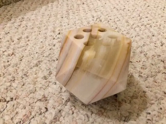 Onyx Hexagon Paper Weight / Pencil Holder in Hobbies & Crafts in Barrie - Image 3