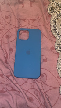 Iphone 12 pro max blue phone case