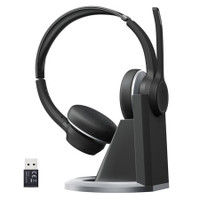 Mpow HC5 Pro Bluetooth headset/écouteurs sans fil noir 