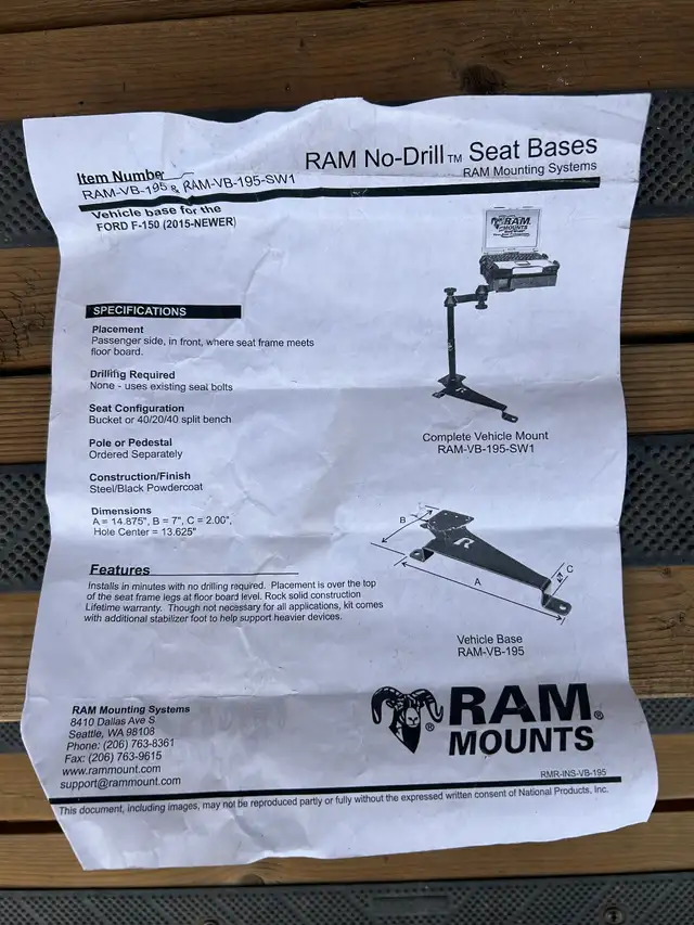 Computer mount in Other in Edmonton - Image 2