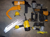 Air Nailer for rent, take your pick. Hardie, roofing, flooring..