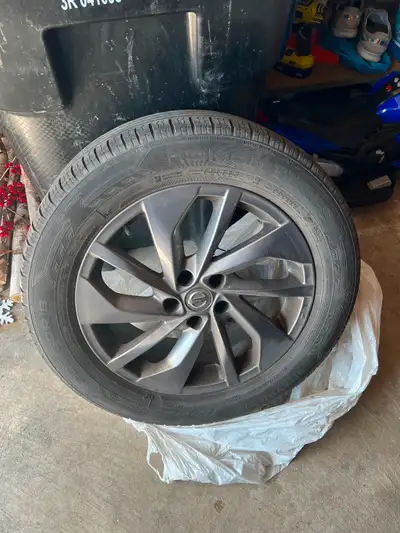 Great condition will last two summers for sure . Rims are the premium Nissan rogue sl rims . All fou...