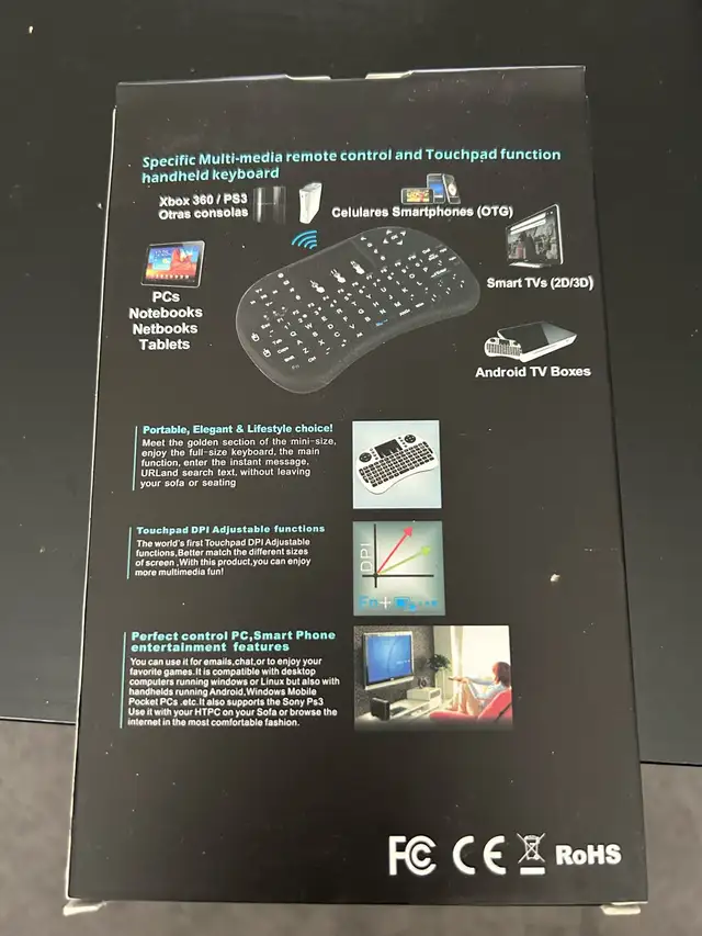 Mini wireless keyboard in Mice, Keyboards & Webcams in Edmonton - Image 3