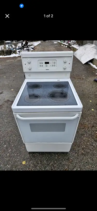 white 24 w freestanding electric stove range oven , View more