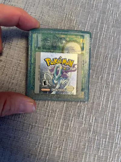 gameboy Pokémon crystal version cartridge , View more