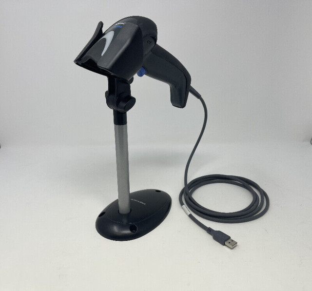 DATALOGIC GD4130-BK BARCODE SCANNER With Cable and STAND in Other Business & Industrial in Markham / York Region - Image 3