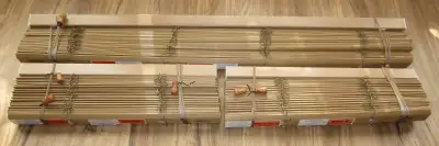 Brown Faux Wood Blinds For Mobile Home Like New. NW Edmonton, View more