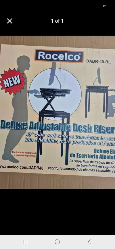 desk riser brand new in box. , View more
