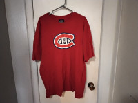 Chandail t-shirt des Canadiens de Montréal Habs NHL hockey XL CH