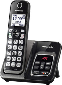 PANASONIC - KX-TGD530M Expandable Cordless Phone