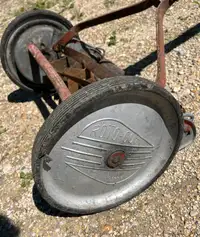 Vintage reel mower