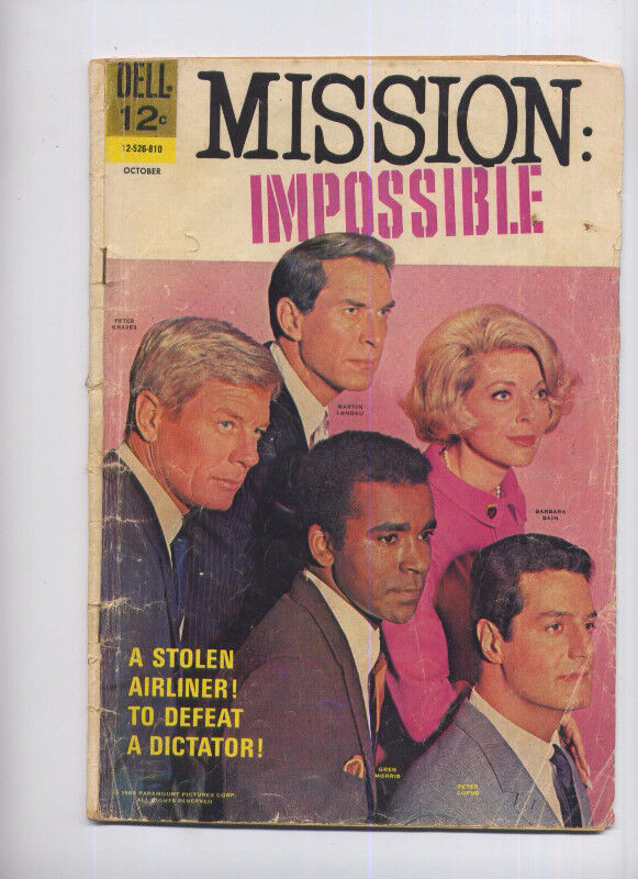 2 COMICS 1968 * MISSION IMPOSSIBLE & THE MAN FROM U.N.C.L.E. in Comics & Graphic Novels in North Bay - Image 2