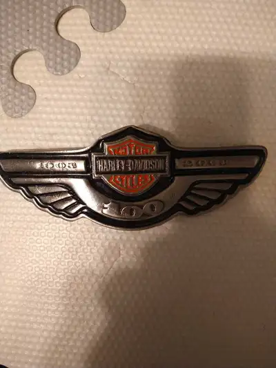 Harley Davidson buckle1903=2003