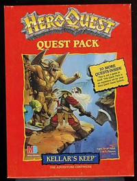 KELLAR'S KEEP HEROQUEST QUEST PACK EXPANSION hero quest