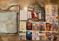 Nintendo Wii console with 16 games 