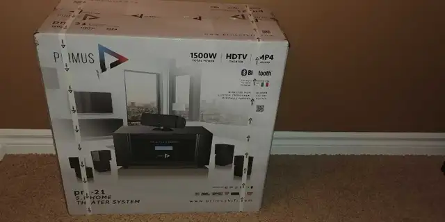 HOME THEATRE SYSTEM - Primus 5.1  - NEW in Stereo Systems & Home Theatre in Calgary - Image 6