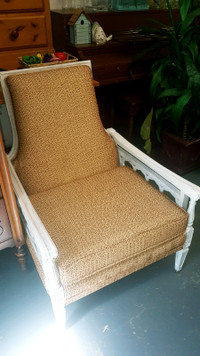 Price reduced! Solid wood chair very comfy