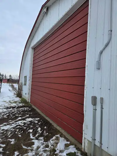 18x14 overhead steel door, View more