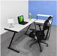 L-Shaped Computer Desk - Like New