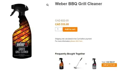 Weber BBQ Grill Cleaner, View more
