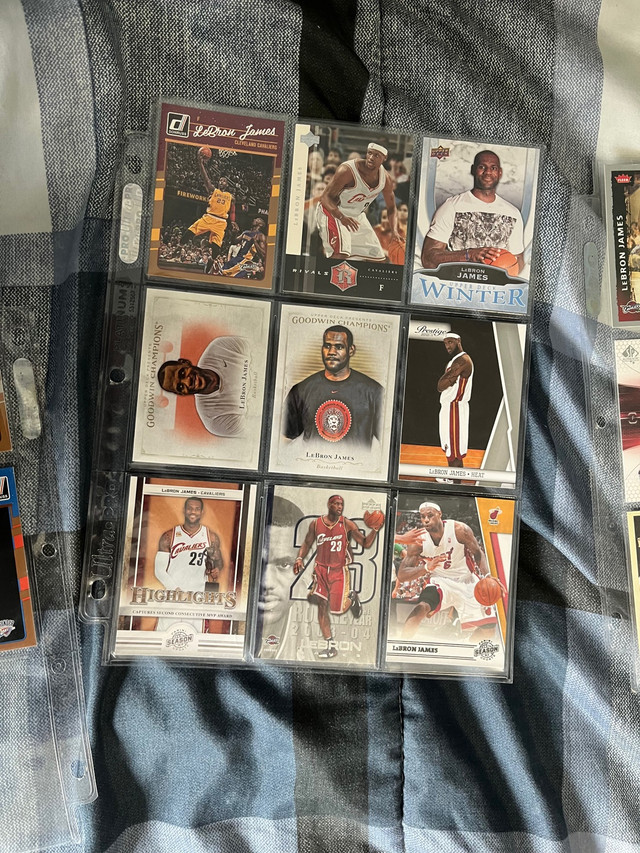 Full set with the rare Lebron cards  in Arts & Collectibles in North Bay