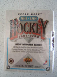 1991/92 Upper Deck Hi # 200 Card Hockey Set. Factory Sealed