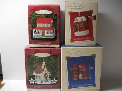 Hallmark and Carlton Christmas ornaments, View more