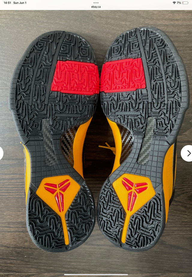 Very Rare Brand New Nike Kobe 5 Protro Bruce Lee Sz 8.5 Men’s in Men's Shoes in Oakville / Halton Region - Image 6