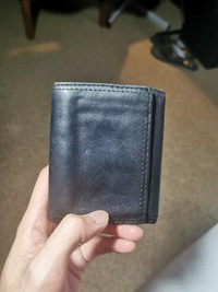 Standard Sized Black Wallet