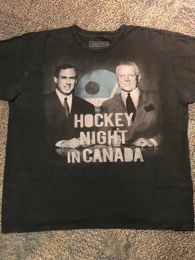 Old School, Vintage, Hockey Night In Canada, T-Shirt for Sale !!, View more