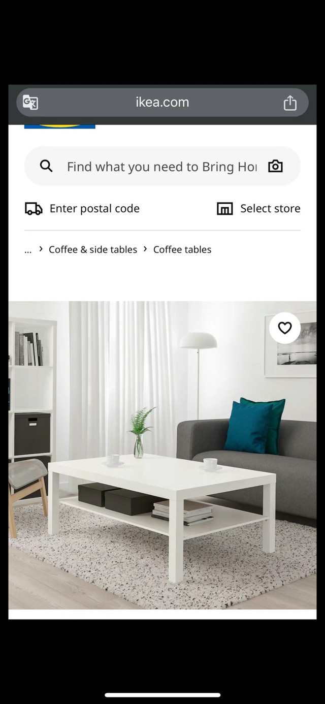 IKEA Coffee Table  in Coffee Tables in Mississauga / Peel Region