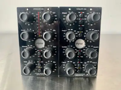 Elysia Xpressor & Nvelope | 500 Series Compressor Transient, View more