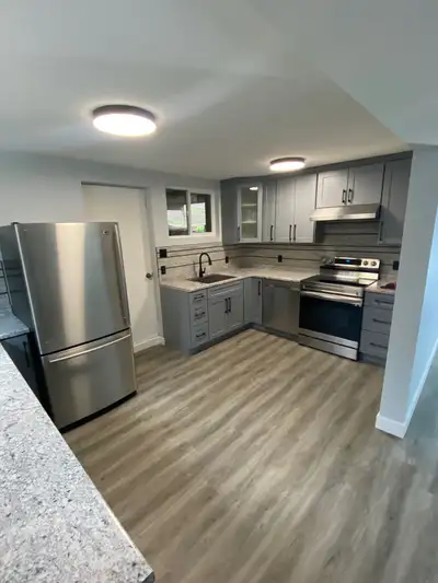 Recently Renovated 3 Bed 1 Bath Lower floor/Basement suite. 10 ave. and Central st. neighborhood. Cl...