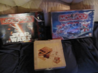 Star Wars Monopoly  Game Monopoly  Here And Now  & 7 in 1 Game